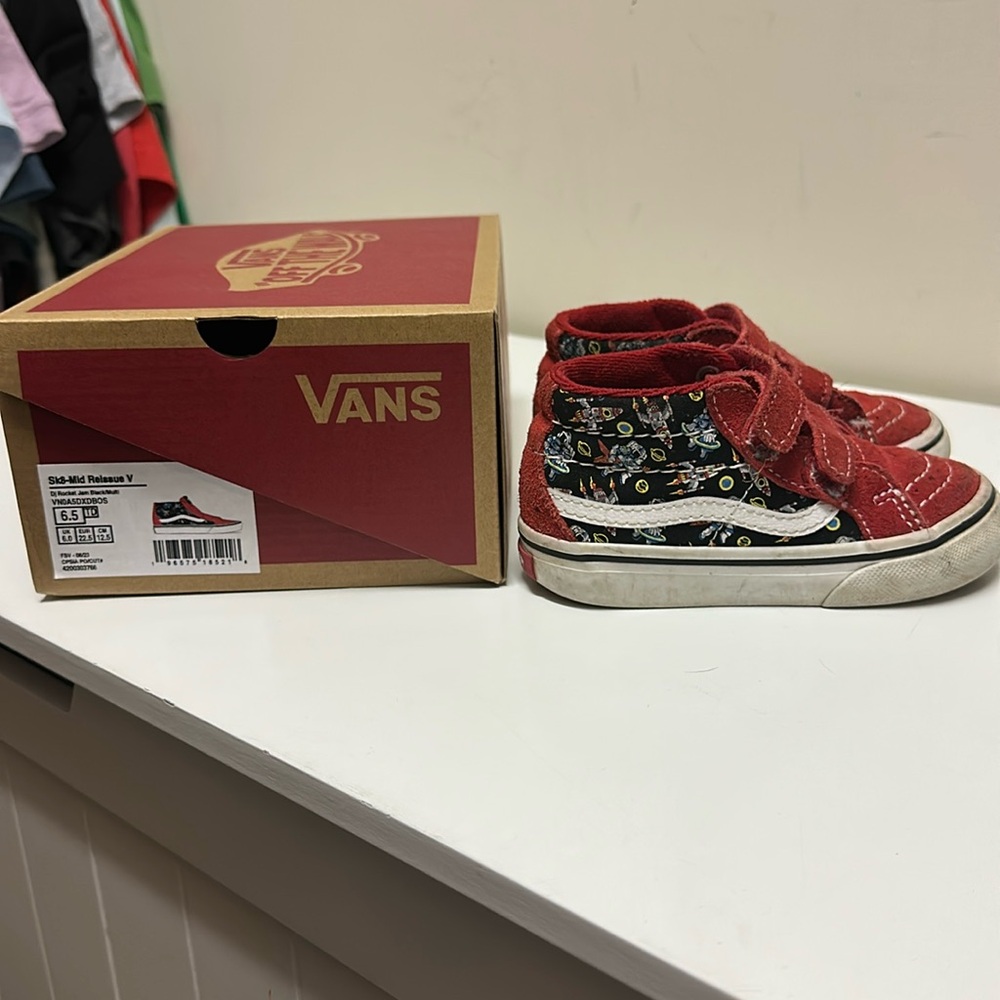 Van toddler size 6.5 — Sk8 Mid Reissue V